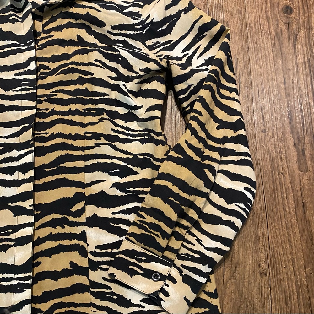 Chicos tunic size 0 Zebra Print Button-Up Shirt - image 7